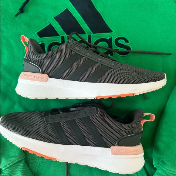 WMNS) adidas Racer TR21 'Carbon Vapour Pink' H00654 size 9 1/2 (9.5) almost new! - Picture 14 of 16